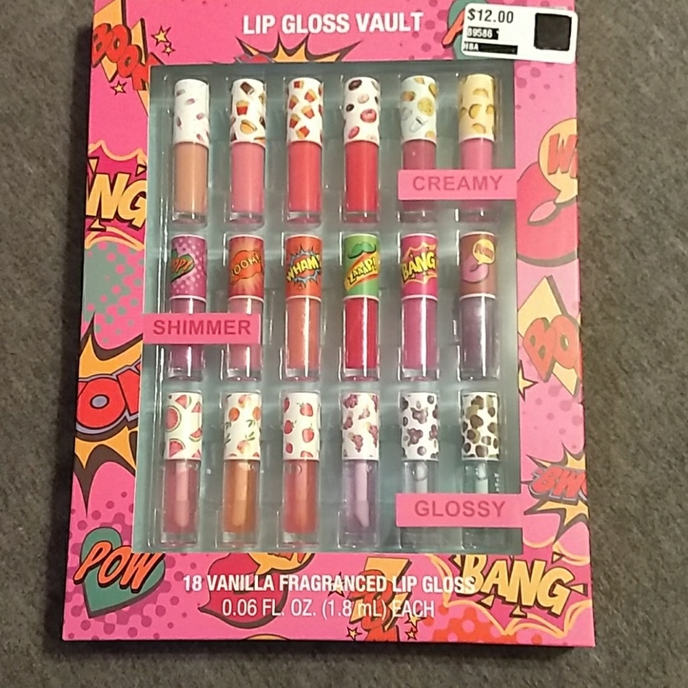 Girls Vanilla Lip Gloss Set